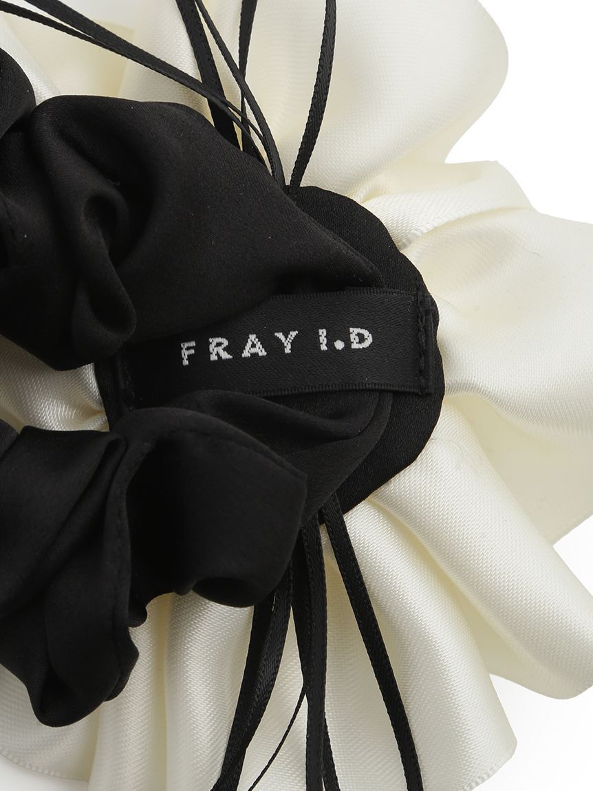 FRAY I.D「フラワーモチーフシュシュ」|ヘアバンド|