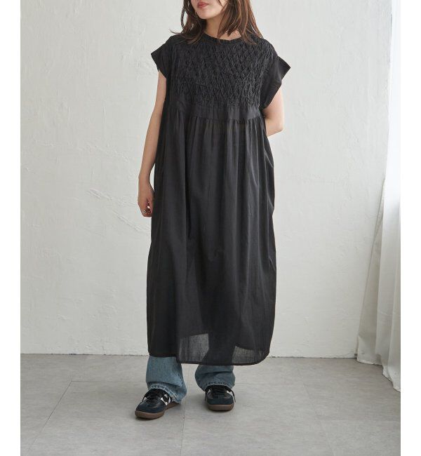 VENCE share style「変形ピンタックワンピース」|ワンピース|
