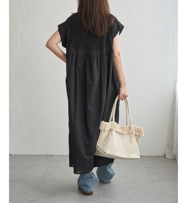 VENCE share style「変形ピンタックワンピース」|ワンピース|
