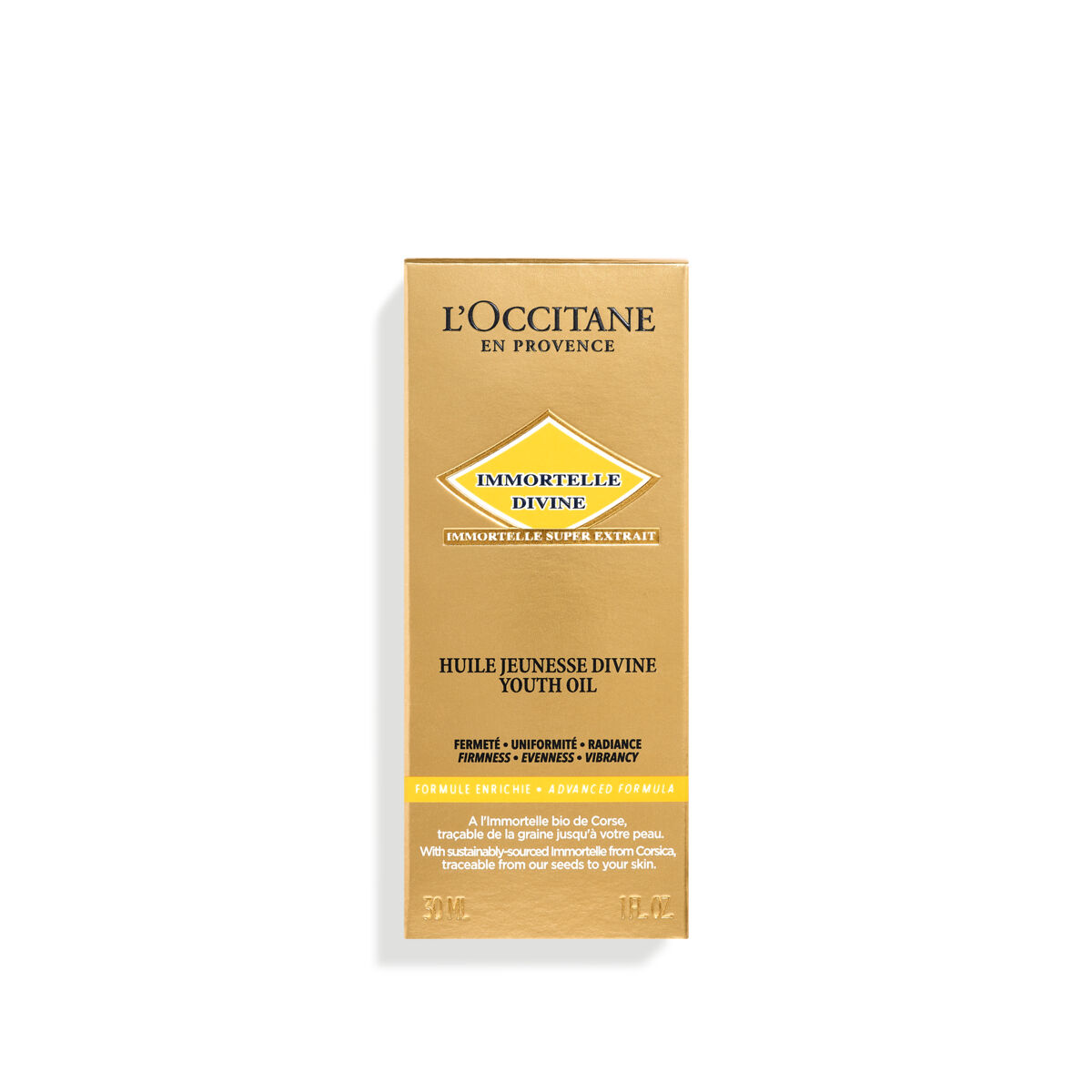 L&rsquo;OCCITANE「イモーテル ディヴァインインテンシヴオイル」|美容液・オイル・クリーム|