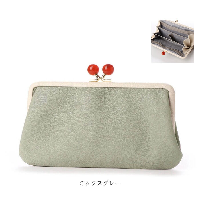 BACKYARD FAMILY「ペルケ 財布 perche 08-06-03161 通販 がま口 長財布 本革財布 がま口財布」|財布|