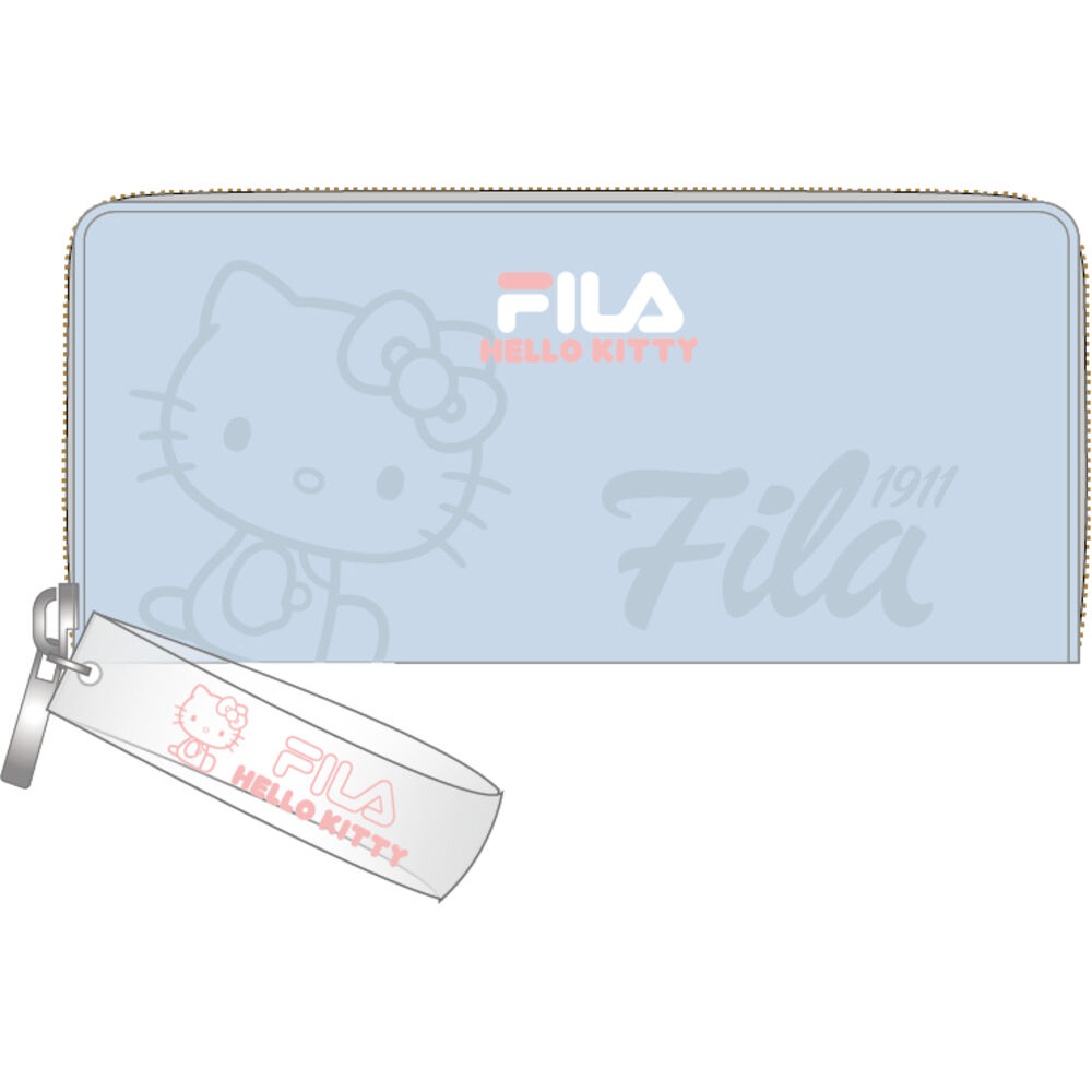 BACKYARD FAMILY「サンリオ 長財布 sanrio 通販 フィラ FILA 財布 ラウンド長財布 お財布 さいふ」|財布|ブルー1