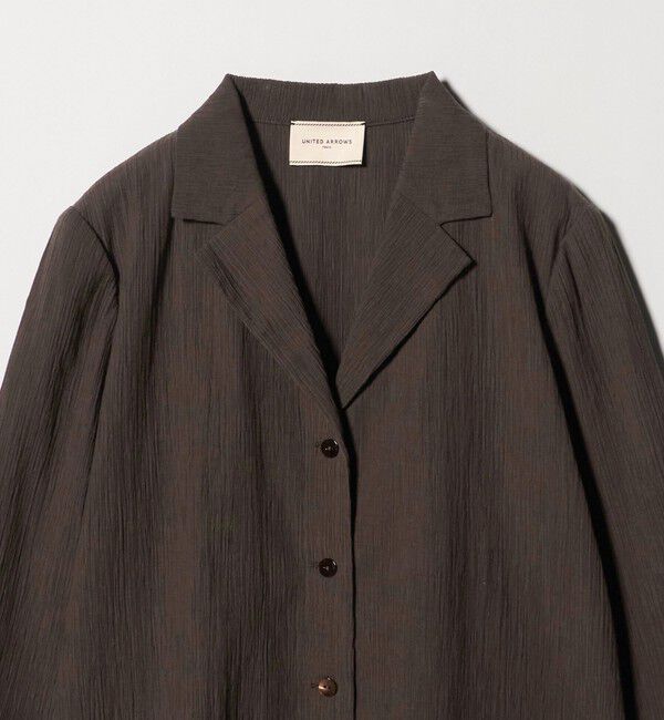 UNITED ARROWS「クレープ シャツ ジャケット ‐ウォッシャブル‐」|シャツ・ブラウス|
