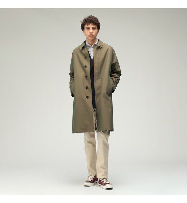 BEAMS PLUS「Balmacaan Coat T/C Gabardine」|ダッフルコート|