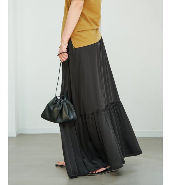 Plage「satin gather スカート」|スカート|