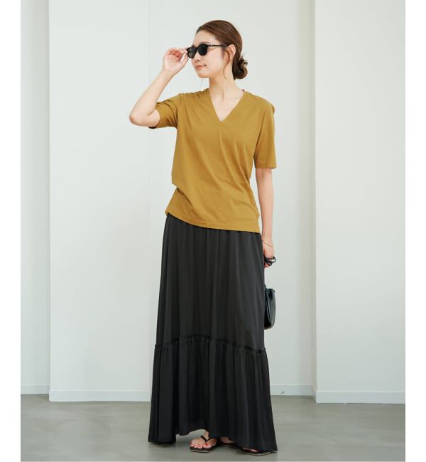 Plage「satin gather スカート」|スカート|