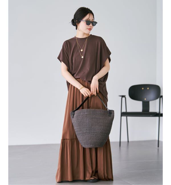 Plage「satin gather スカート」|スカート|