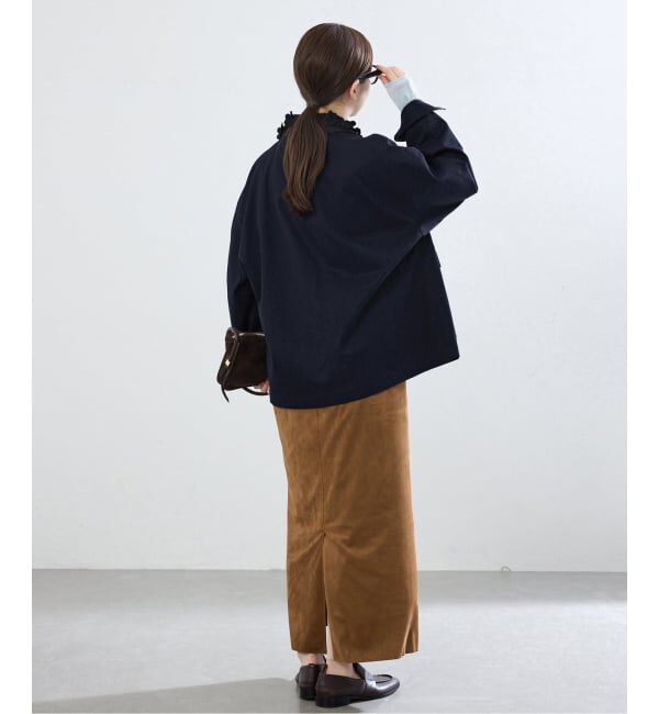 IENA「《予約》MARGE/マージ 別注 FLOWER COLLAR COVERALLS ブルゾン 1012-0101-023」|その他|