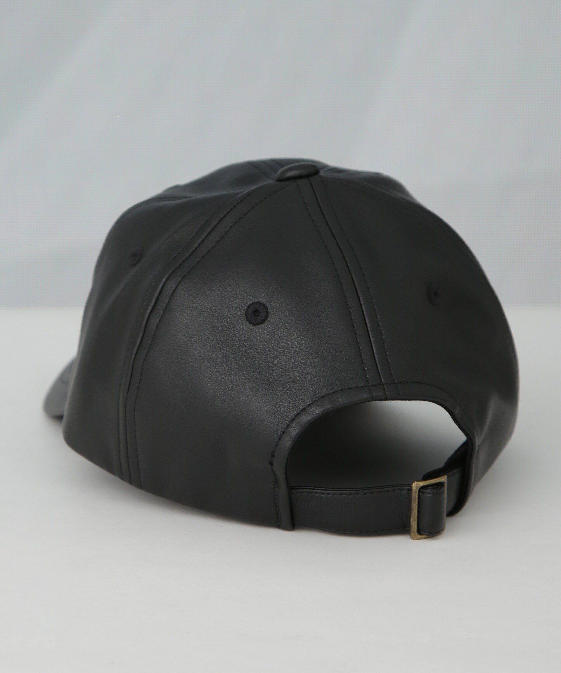 nano･universe「Lee/LE LOW CAP FAUX LEATHER」|キャップ・キャスケット|