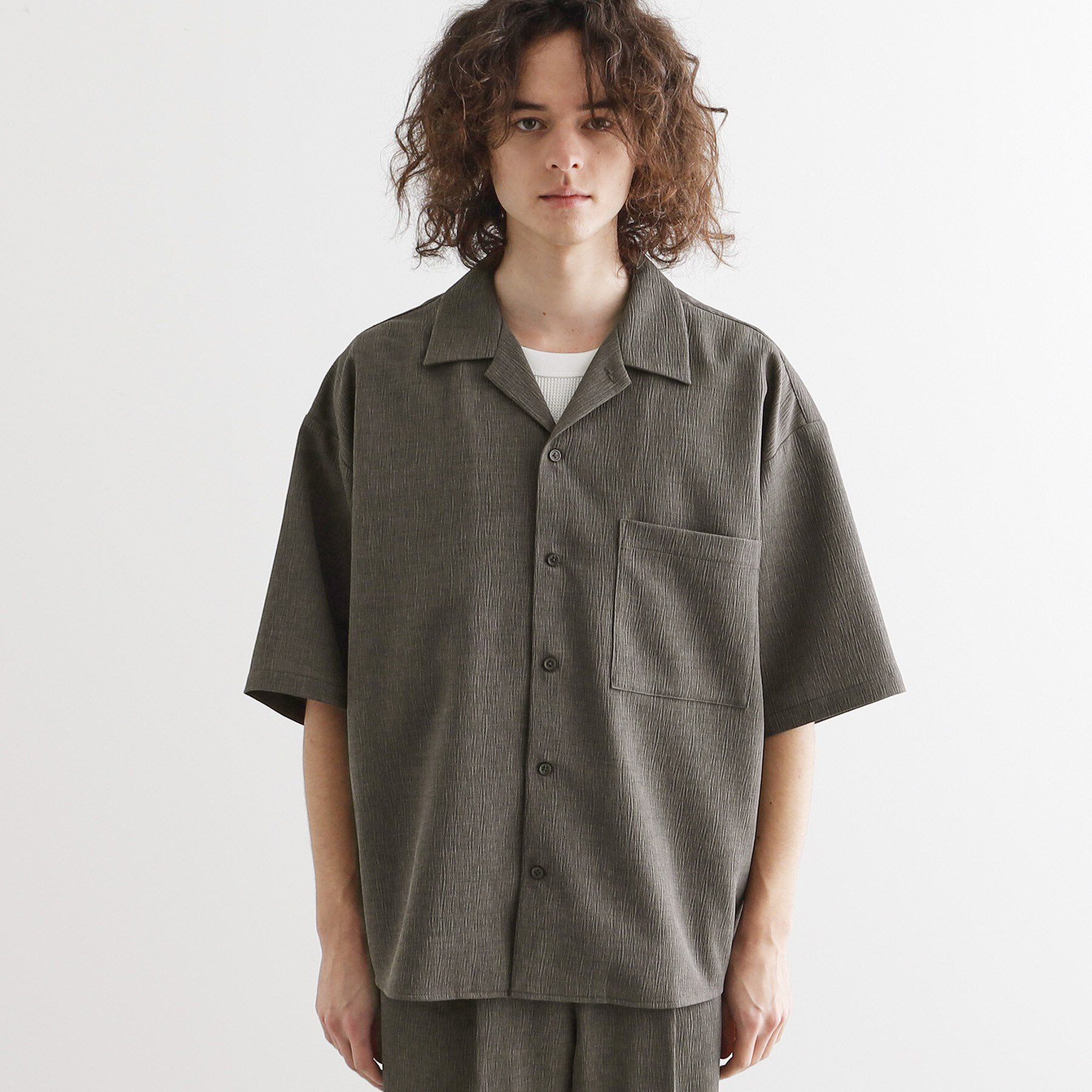 tk.TAKEO KIKUCHI「◆【セットアップ対応】テッククレープシャツ」|シャツ・ブラウス|