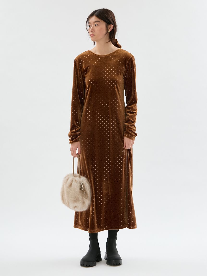 emmi atelier「巾着ミニバッグ」|ハンドバッグ|