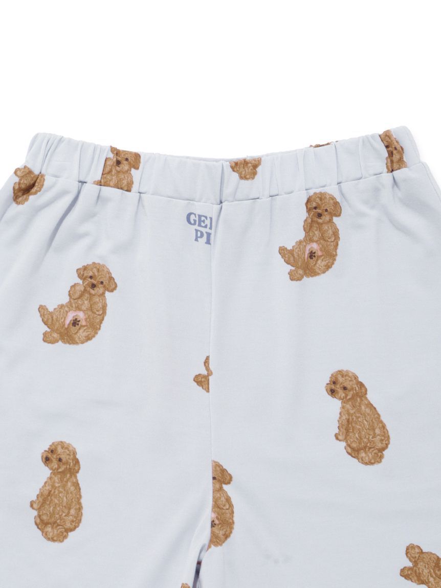 GELATO PIQUE KIDS & BABY「【JUNIOR】ドッグTシャツ&ショートパンツセット」|ルームウェア|