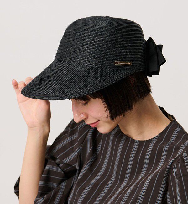UNITED ARROWS「【一部別注】＜Athena New York＞NAOMI CHOU キャップ」|キャップ・キャスケット|BLACK