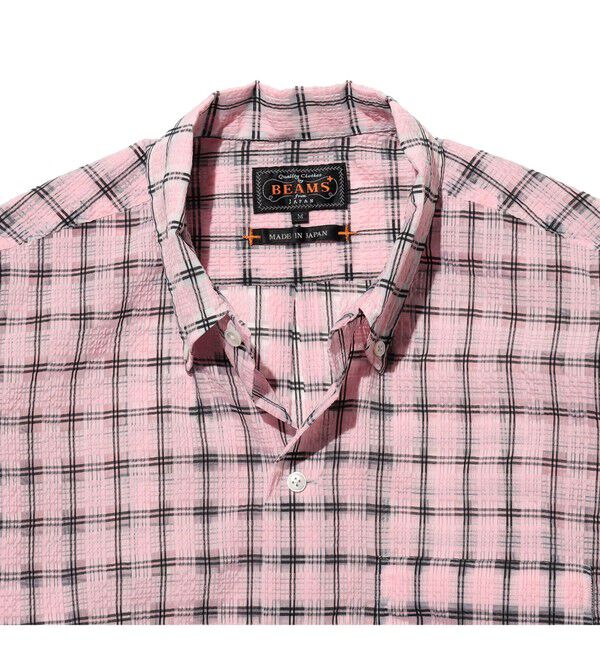BEAMS PLUS「Open B.D. Nylon Airy Plaid」|シャツ・ブラウス|