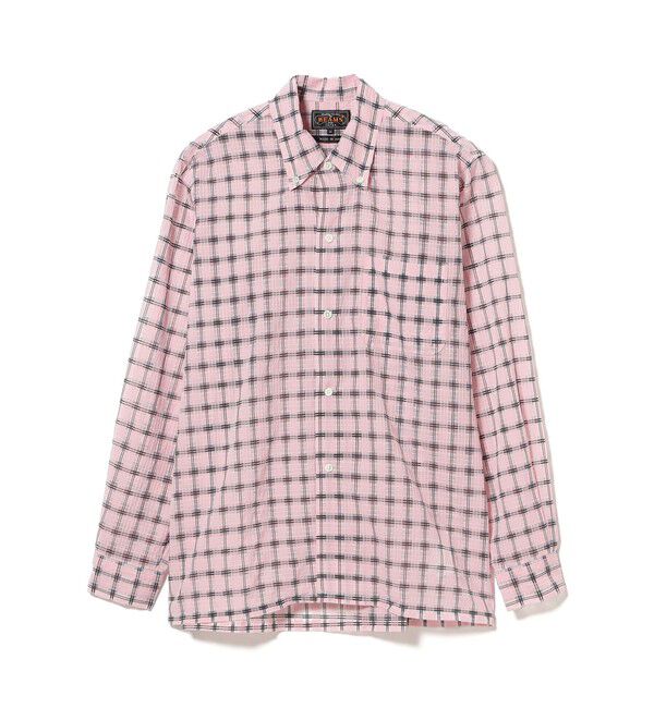 BEAMS PLUS「Open B.D. Nylon Airy Plaid」|シャツ・ブラウス|