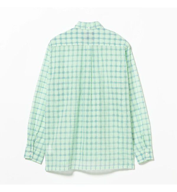 BEAMS PLUS「Open B.D. Nylon Airy Plaid」|シャツ・ブラウス|