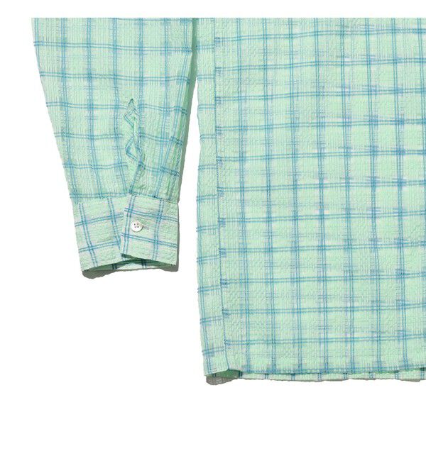 BEAMS PLUS「Open B.D. Nylon Airy Plaid」|シャツ・ブラウス|