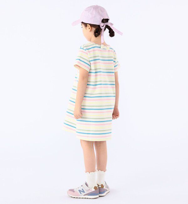 SHIPS KIDS「SHIPS KIDS:100～130cm / ボーダー ワンピース」|ワンピース|