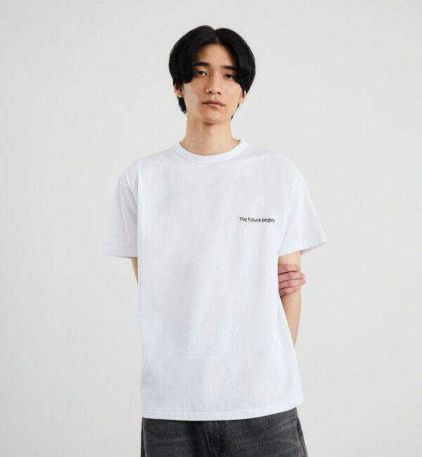 SHIPS「【City Ambient Products別注】Ophrys: Ambient Express Tee」|Tシャツ・カットソー|