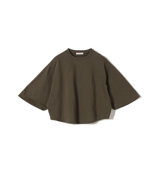 SHIPS for women「バスク ボーダー / 無地 5分袖 TEE」|Tシャツ・カットソー|