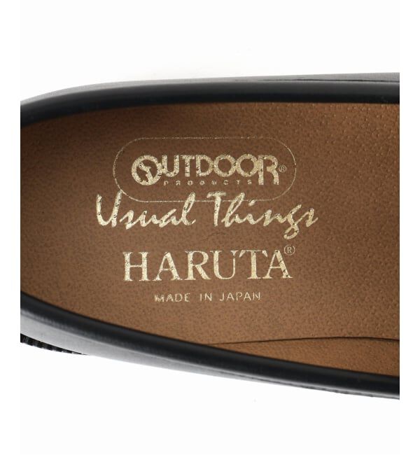 OUTDOOR PRODUCTS Usual Things「HARUTA&times;OUTDOOR PRODUCT 別注 タッセルローファー」|ローファー|