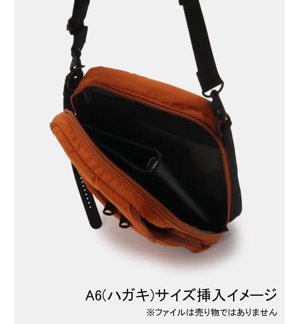 HIROB「《予約》PORTER x VAGUE WATCH CO. Watchman Shoulders Orange」|ショルダー・メッセンジャー|