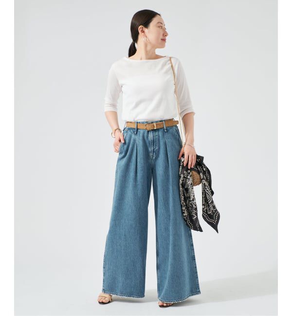 VERMEIL par iena「《追加》Ballet neck RIB プルオーバー」|Tシャツ・カットソー|