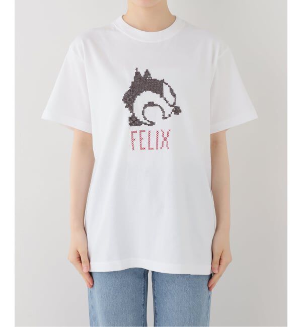 SLOBE IENA「BALMYDAYS/バルミーデイズ FELIX S/S TEE BAL-26SS-CS01」|Tシャツ・カットソー|ホワイト