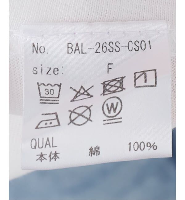 SLOBE IENA「BALMYDAYS/バルミーデイズ FELIX S/S TEE BAL-26SS-CS01」|Tシャツ・カットソー|