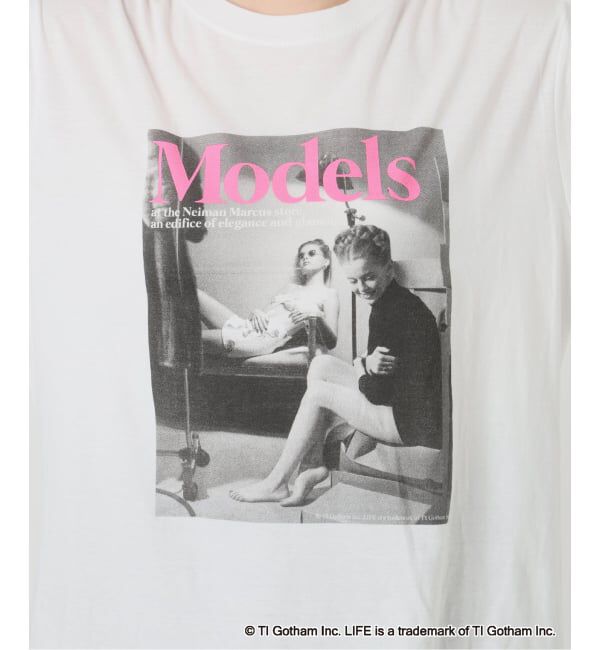 SLOBE IENA「《追加予約》GOOD ROCK SPEED SLOBE別注 LIFE PICTURE COLLECTION MODELS フォトTEE」|Tシャツ・カットソー|