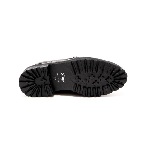PULP「The Kenford Fineshoes EMBOSSED LOAFERS / BLACK CROCODILE COMBI」|ローファー|