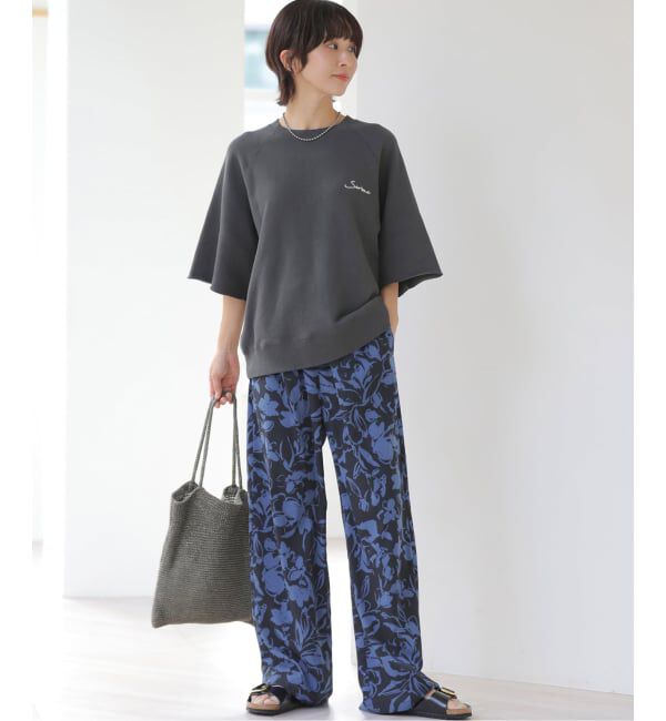 JOURNAL STANDARD relume「《追加》バイカラーリーフプリントパンツ」|その他|