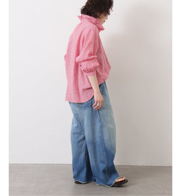journal standard luxe「Tabbyリネン フリルブラウス」|シャツ・ブラウス|
