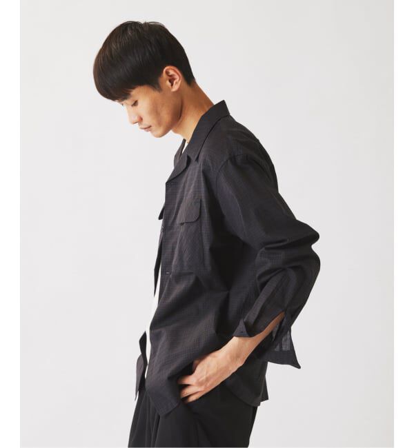JOURNAL STANDARD relume「ドビー ミニチェック オープンカラーシャツ」|シャツ・ブラウス|