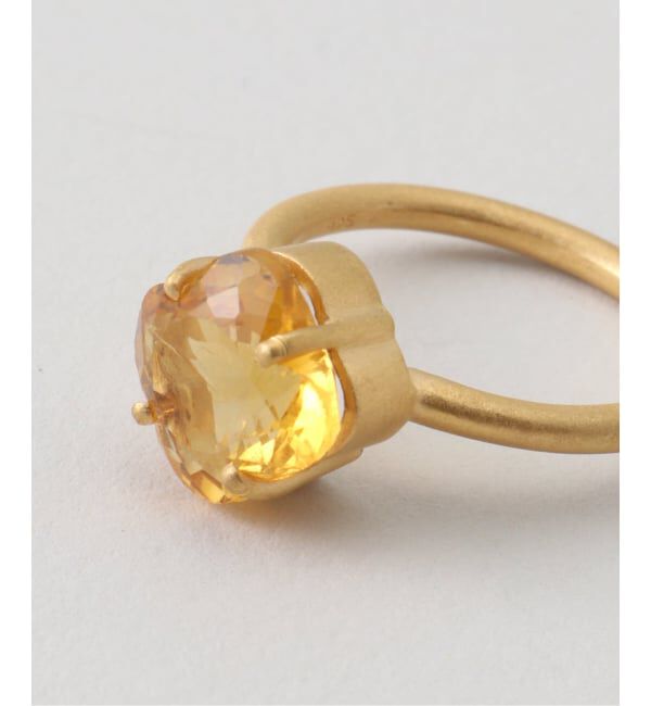 journal standard L'essage「KUI/クイ RING-シトリン リング」|リング|
