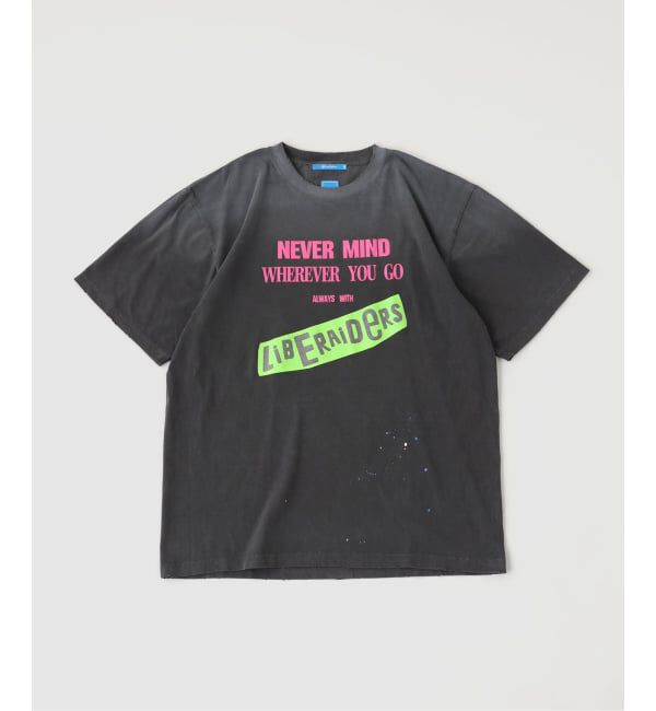 JOURNAL STANDARD「Liberaiders / リベレイダース 別注 Black Edition Faded Tee」|Tシャツ・カットソー|その他カラー D