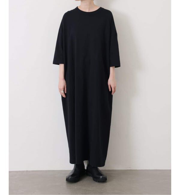 journal standard luxe「《追加》クラシックテンジク スタンダードクルーネックワンピース」|ワンピース|