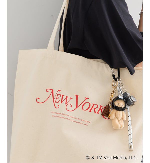 U by SPICK&SPAN「New York Magazine ロゴトート」|トートバッグ|