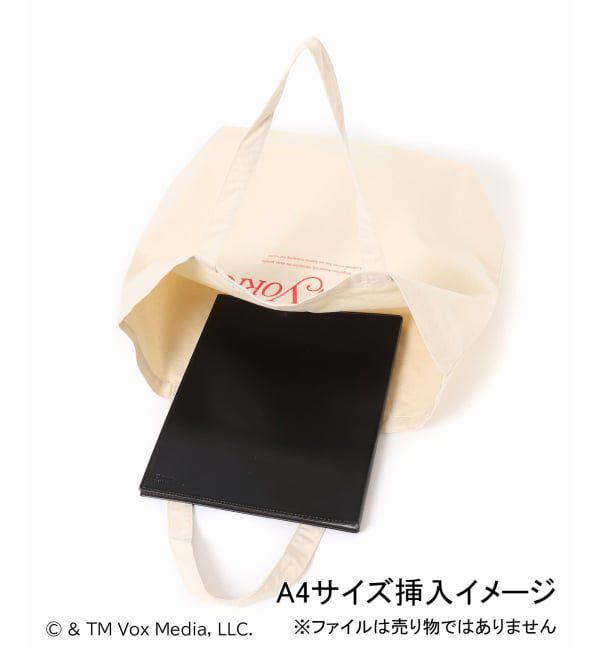 U by SPICK&SPAN「New York Magazine ロゴトート」|トートバッグ|