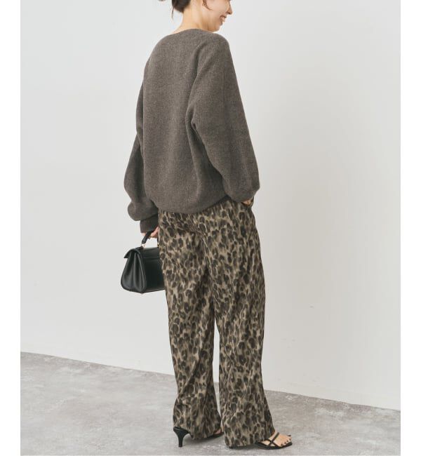 Spick and Span「《WEB限定 / 追加予約》レオパードプリントイージーパンツ」|その他|