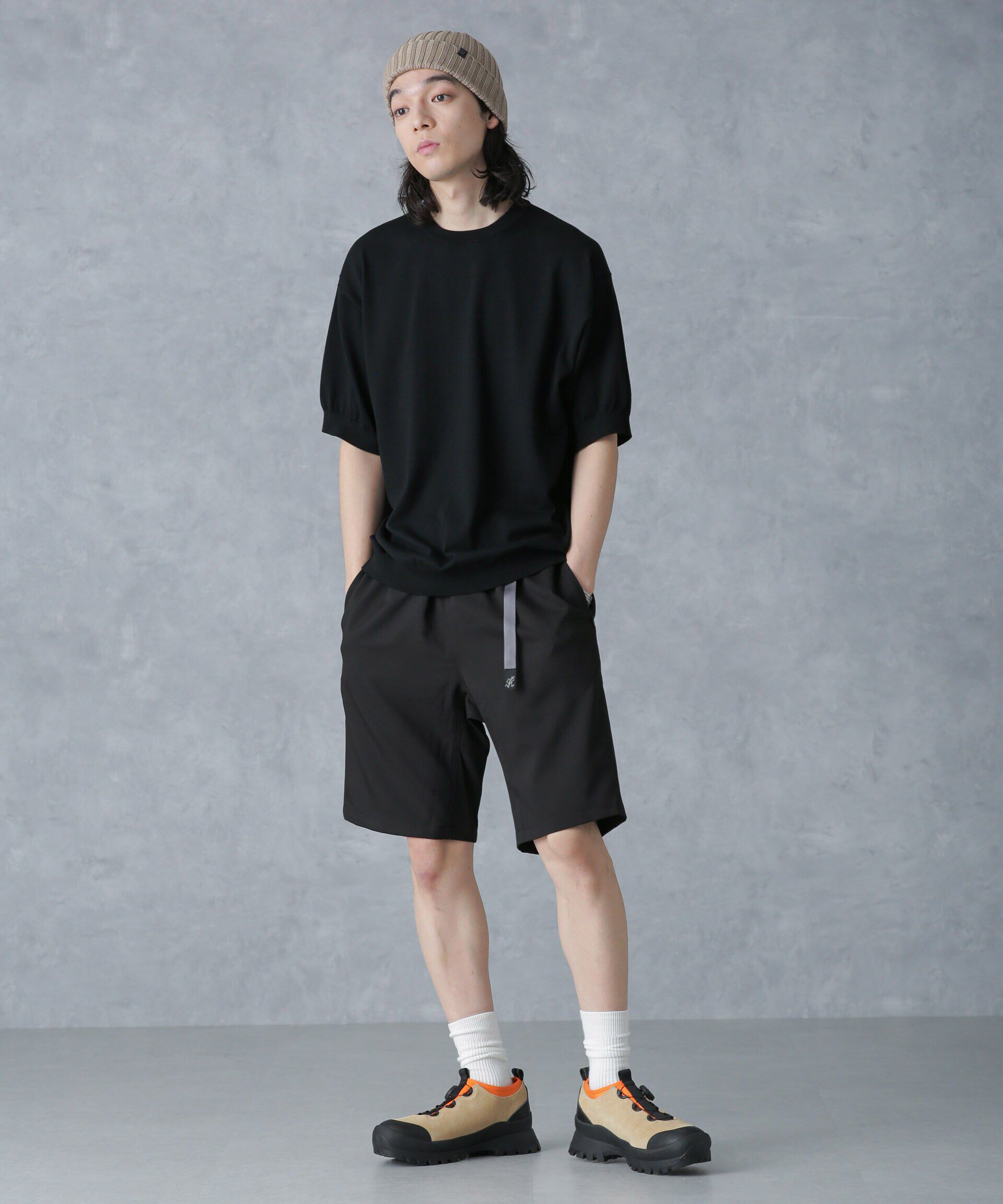 NANO universe「crepuscule/別注 S/S CREWNECK KNIT」|ニット・セーター|