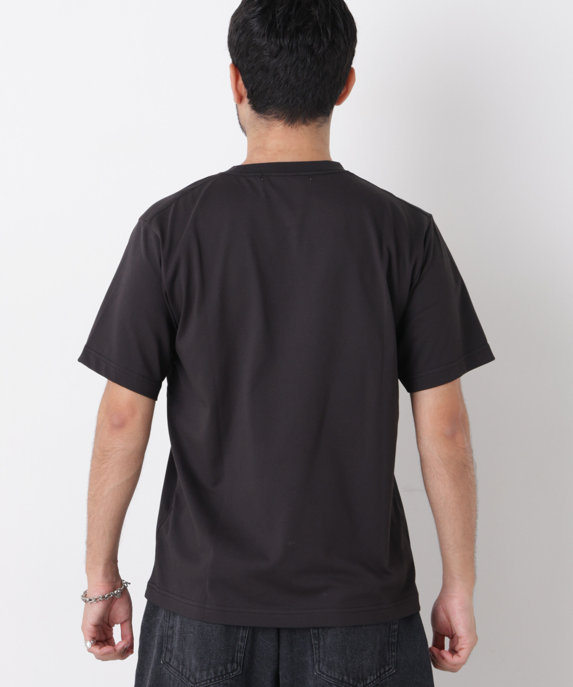 NANO universe「USA&times;COOLMAX(R) Tシャツ 半袖」|Tシャツ・カットソー|