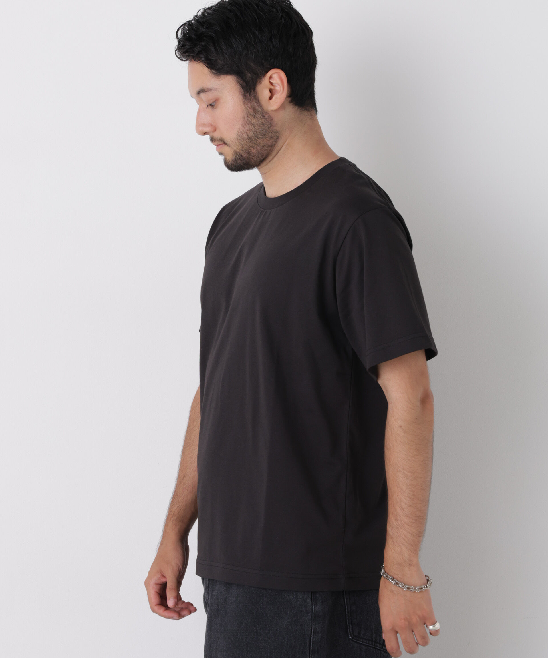 NANO universe「USA&times;COOLMAX(R) Tシャツ 半袖」|Tシャツ・カットソー|
