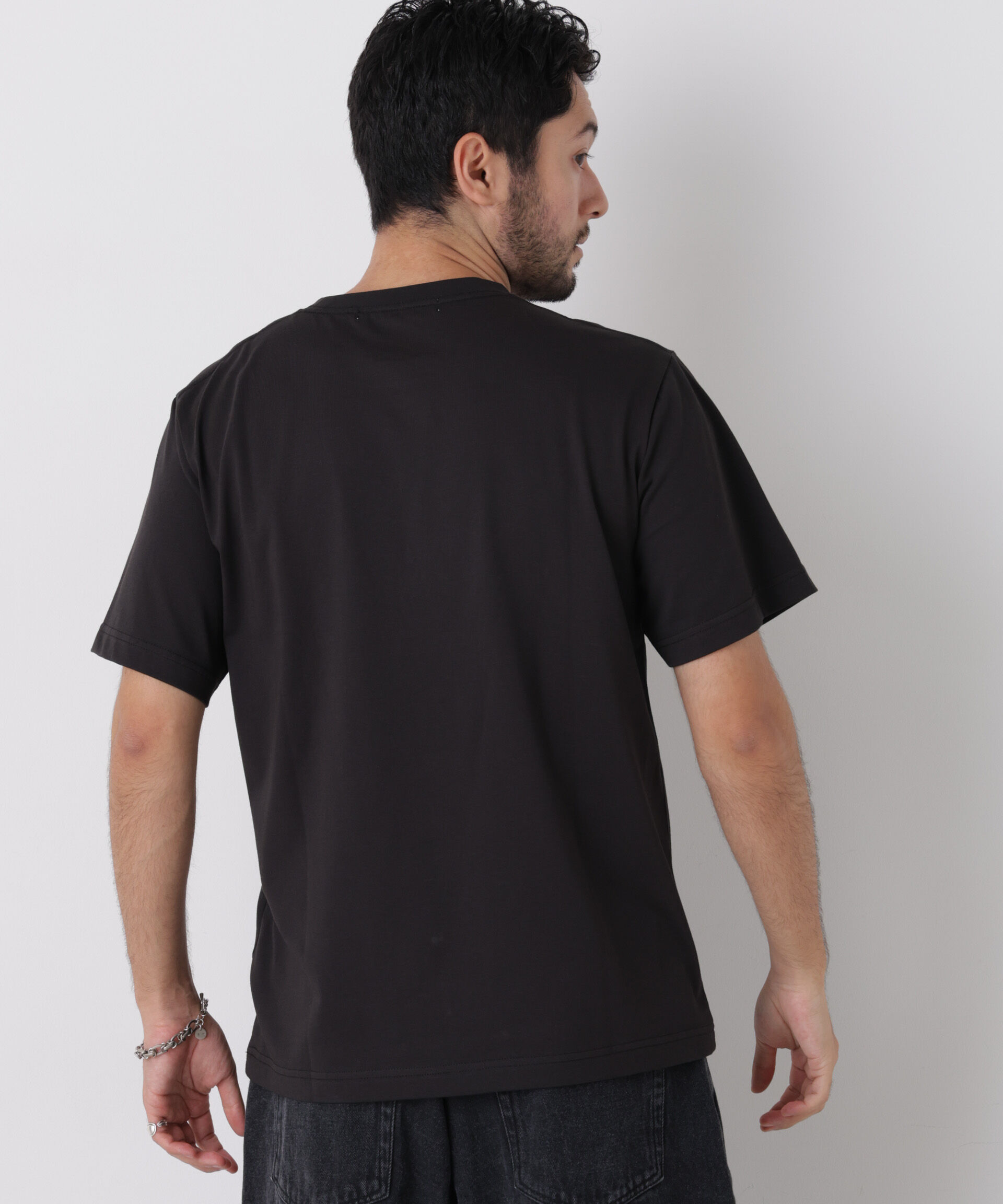 NANO universe「USA&times;COOLMAX(R) Tシャツ 半袖」|Tシャツ・カットソー|