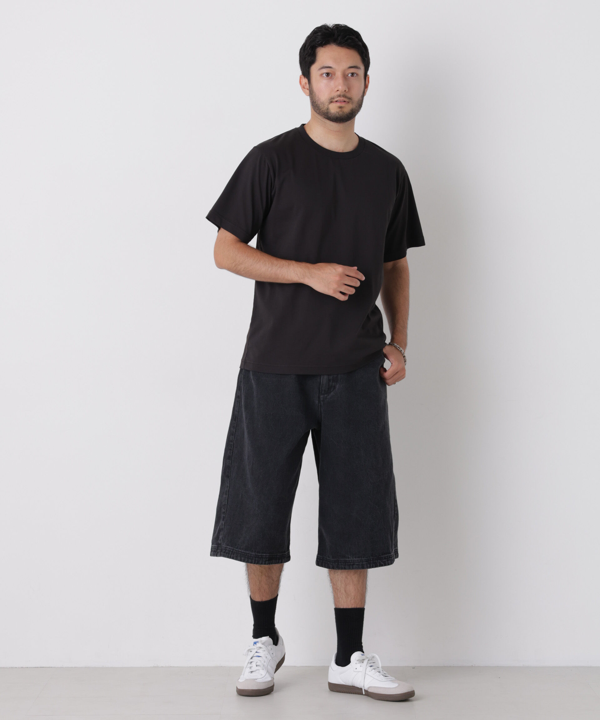 NANO universe「USA&times;COOLMAX(R) Tシャツ 半袖」|Tシャツ・カットソー|