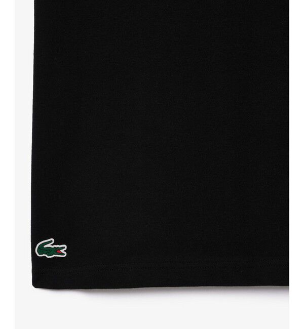 LACOSTE「ネーム＆ワニロゴグラフィックドライTシャツ」|Tシャツ・カットソー|