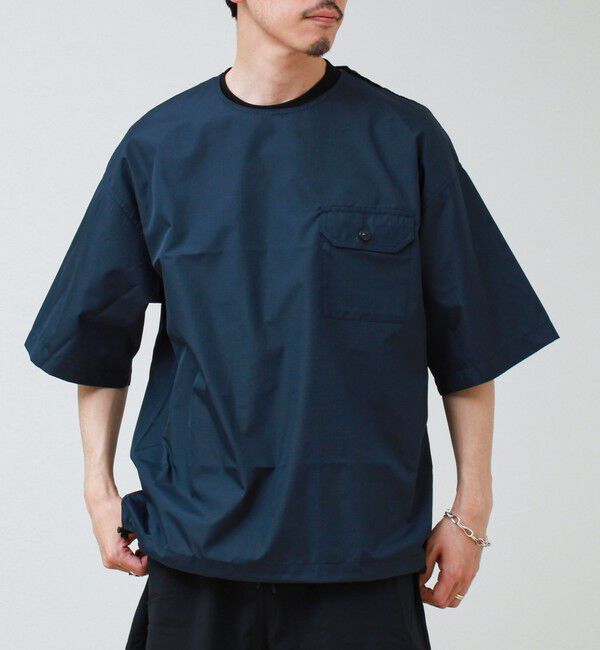 GLOSTER「【TAION / タイオン】ノンダウン ミリタリー ハーフスリーブカットソー」|Tシャツ・カットソー|