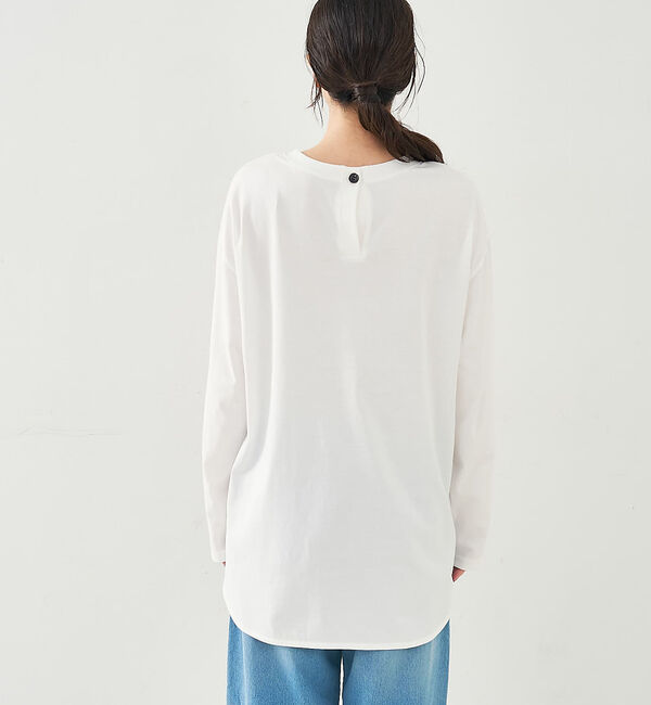 collex「バックボタンカットプルオーバー」|Tシャツ・カットソー|