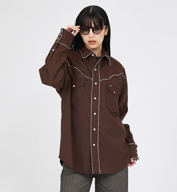 ABAHOUSE「【Wrangler / ラングラー】W12116 WESTERN SHRTS /」|シャツ・ブラウス|