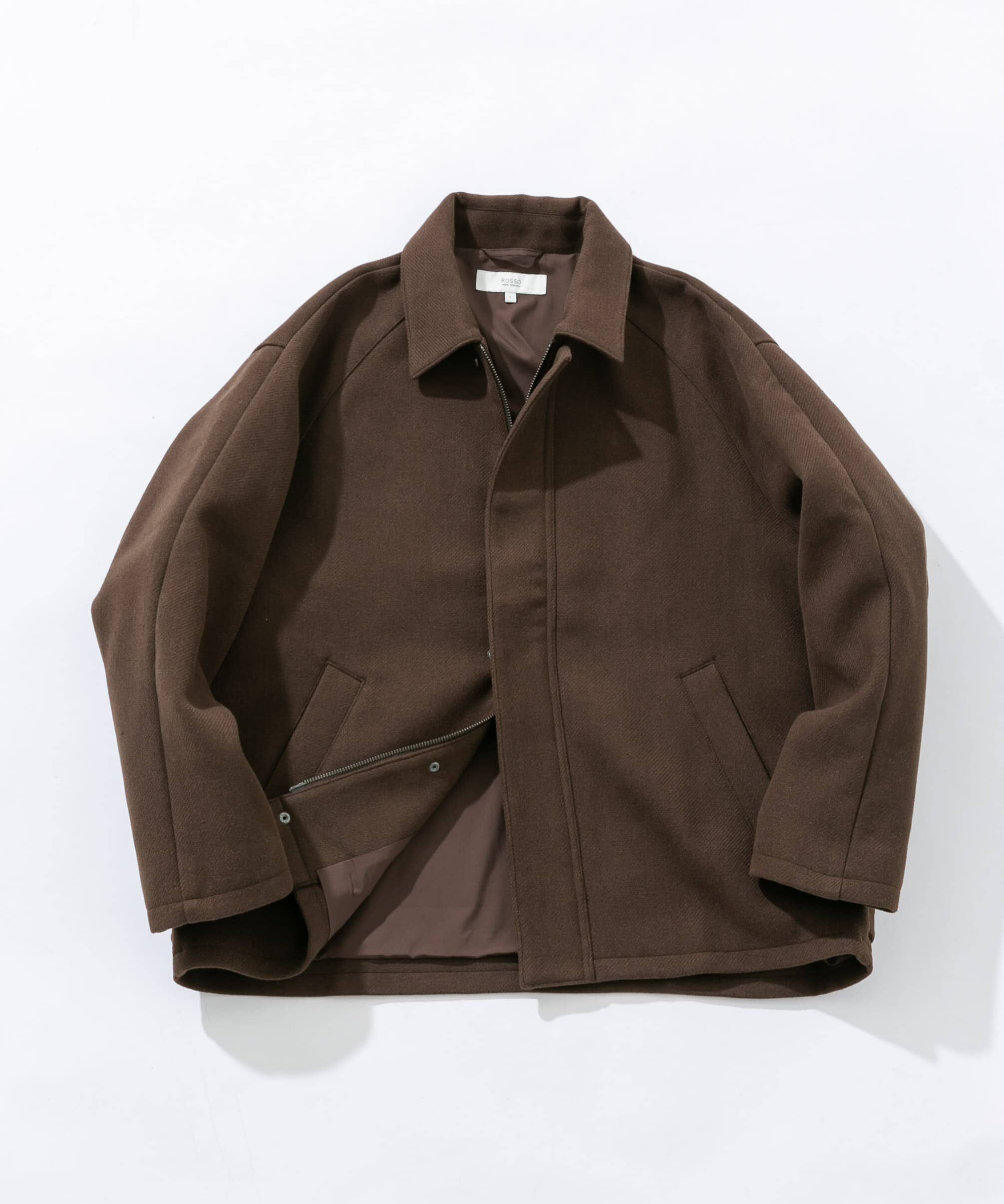 URBAN RESEARCH ROSSO「『XLサイズあり』light meltonブルゾン」|ブルゾン・スタジャン|